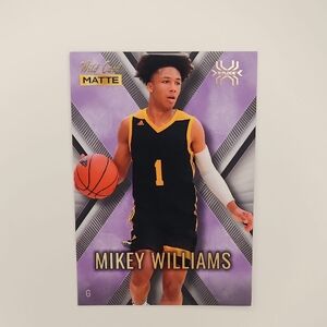 MIKEY WILLIAMS ~ XPLODE ~ WILD CARD MATTE